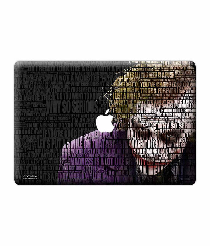 Joker Quotes - Skins for Macbook Pro Retina 13"By Sleeky India, Laptop skins, laptop wraps, Macbook Skins