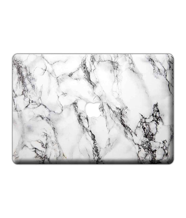 Marble White Luna - Skins for Macbook Pro Retina 15"By Sleeky India, Laptop skins, laptop wraps, Macbook Skins