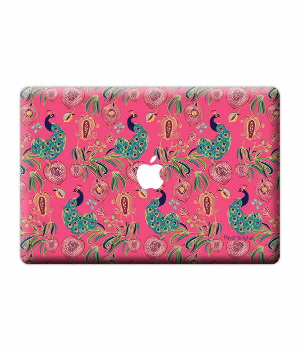 Payal Singhal Anaar and Mor Pink - Skins for Macbook Pro Retina 15"By Sleeky India, Laptop skins, laptop wraps, Macbook Skins