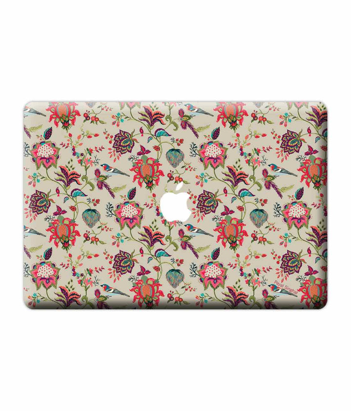 Payal Singhal Chidiya Beige - Skins for Macbook Pro Retina 15"By Sleeky India, Laptop skins, laptop wraps, Macbook Skins