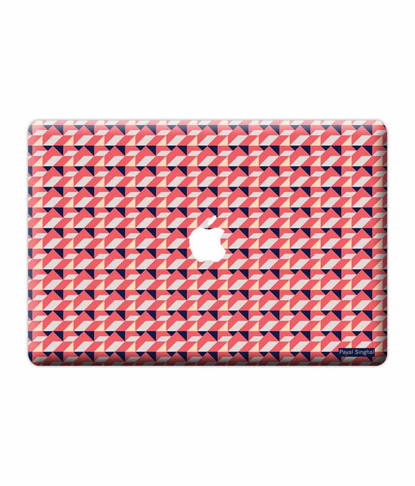 Payal Singhal Coral Navy - Skins for Macbook Pro Retina 13"By Sleeky India, Laptop skins, laptop wraps, Macbook Skins