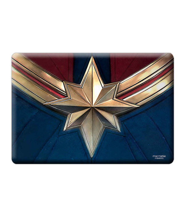 Suit Up Captain Marvel - Skins for Macbook Pro Retina 13"By Sleeky India, Laptop skins, laptop wraps, Macbook Skins