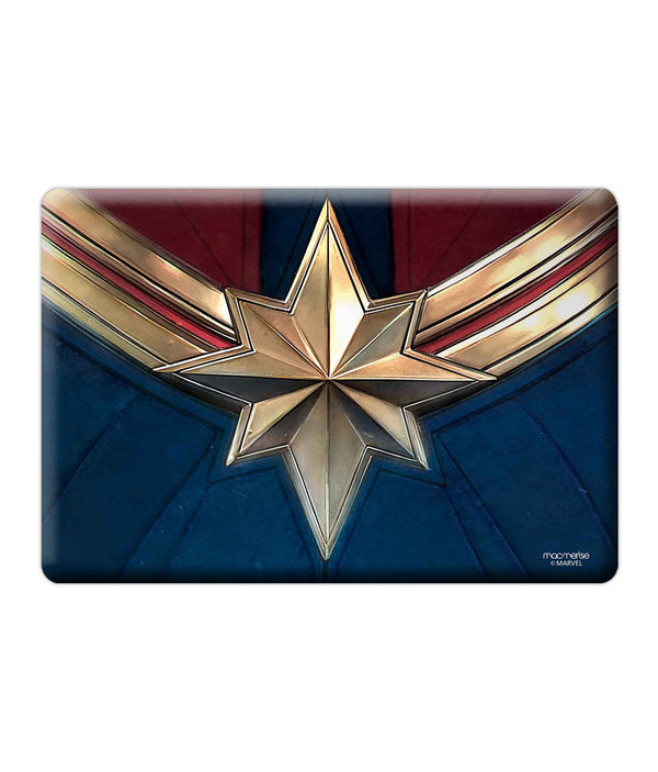 Suit Up Captain Marvel - Skins for Macbook Pro Retina 15"By Sleeky India, Laptop skins, laptop wraps, Macbook Skins