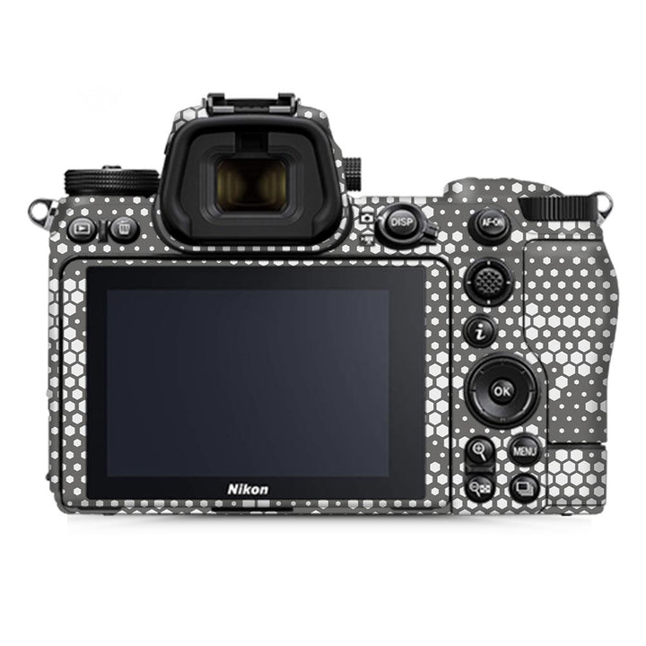 White Hive Camo - Nikon Camera Skins By Sleeky India