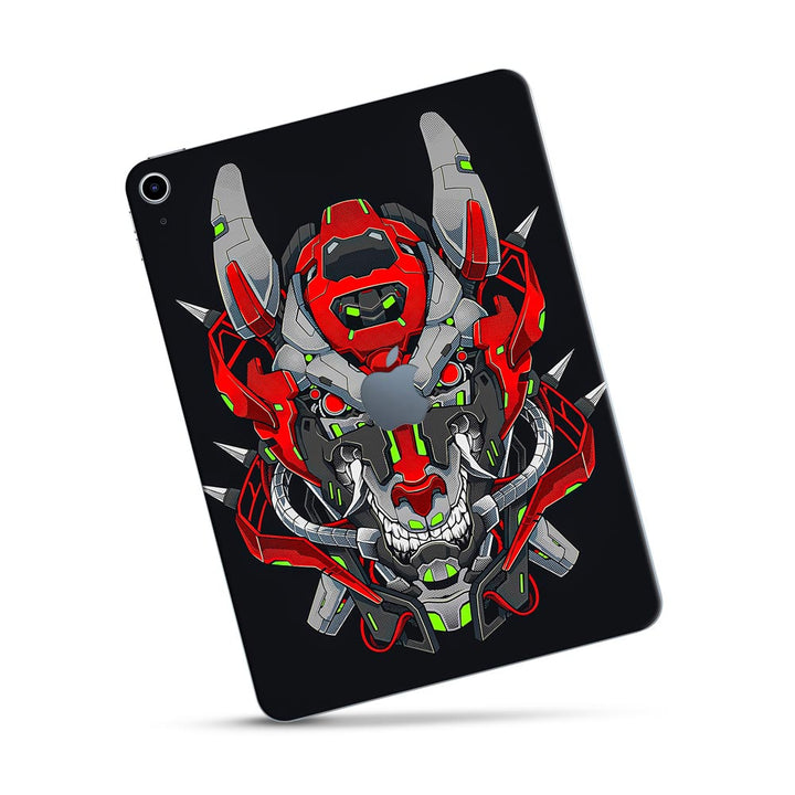 Wolf Mechanic Waves - Apple Ipad Skin