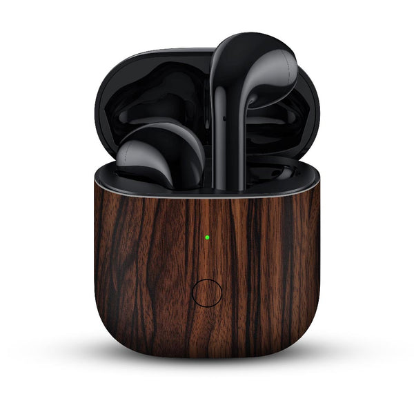 3M Ebony Wood - Realme Buds Air/Air Neo/Air Pro Skins By Sleeky India