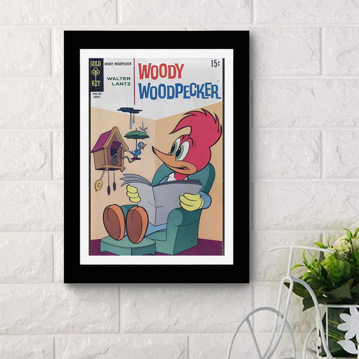 Woody Woodpecker - Framed Poster