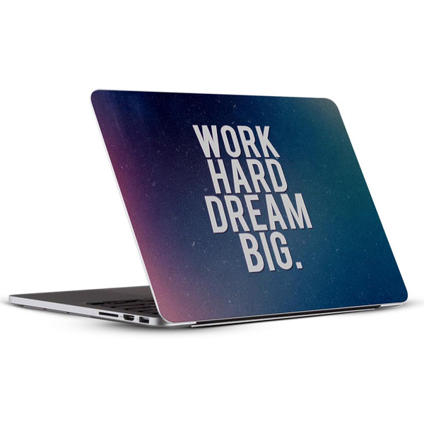 Work Hard - Laptop Skins