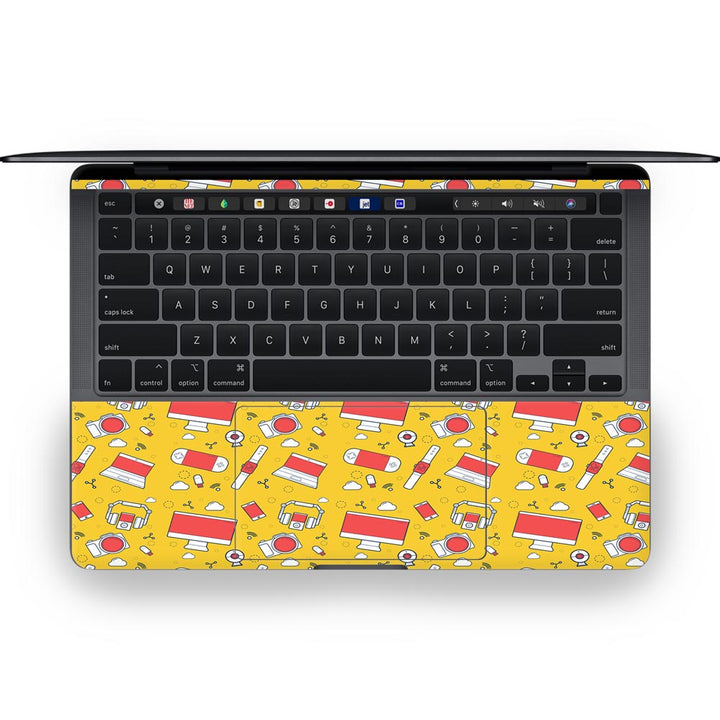 Yellow Gadget - MacBook Skins