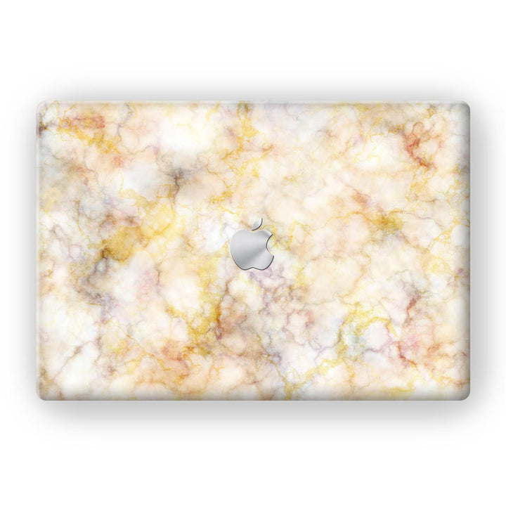 Yellow Marble - MacBook Skins