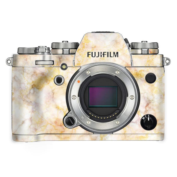 Yellow Marble - FujiFilm Camera Skin