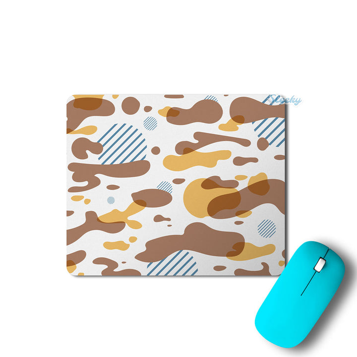 Yellow Modern Camo - Mousepad