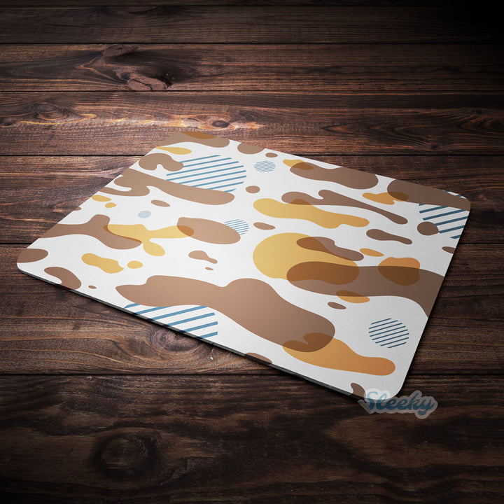 Yellow Modern Camo - Mousepad