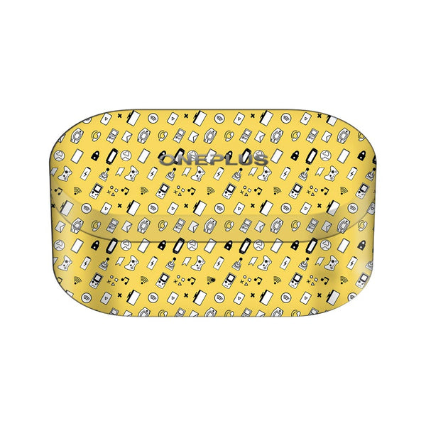 Yellow Retro - OnePlus Nord Buds Skin