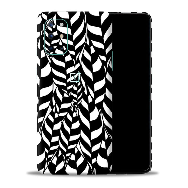 Zebra Leaf Pattern  - Mobile Skin