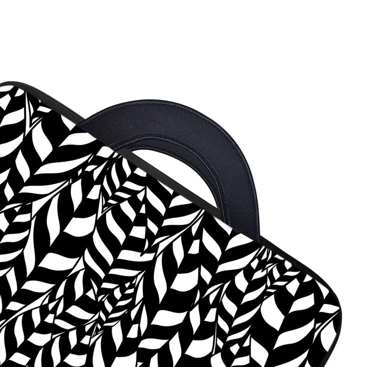 Zebra Leaf Print - Laptop Sleeve