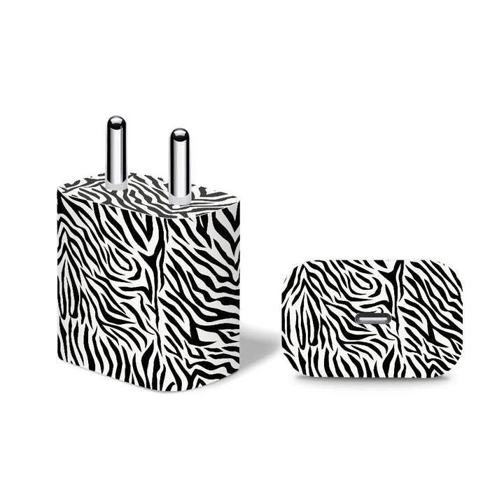 Zebra Pattern 01 - Apple 20W Charger Skin