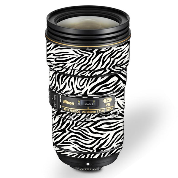 Zebra Pattern 01 - Nikon Lens Skin