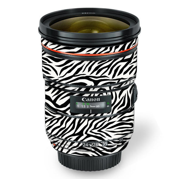 Zebra Pattern 01 - Canon Lens Skin