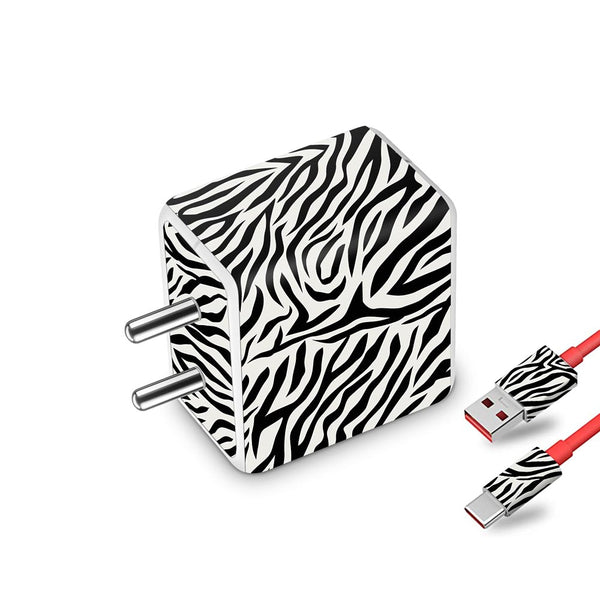 Zebra Pattern 01 - Oneplus Dash Charger Skin