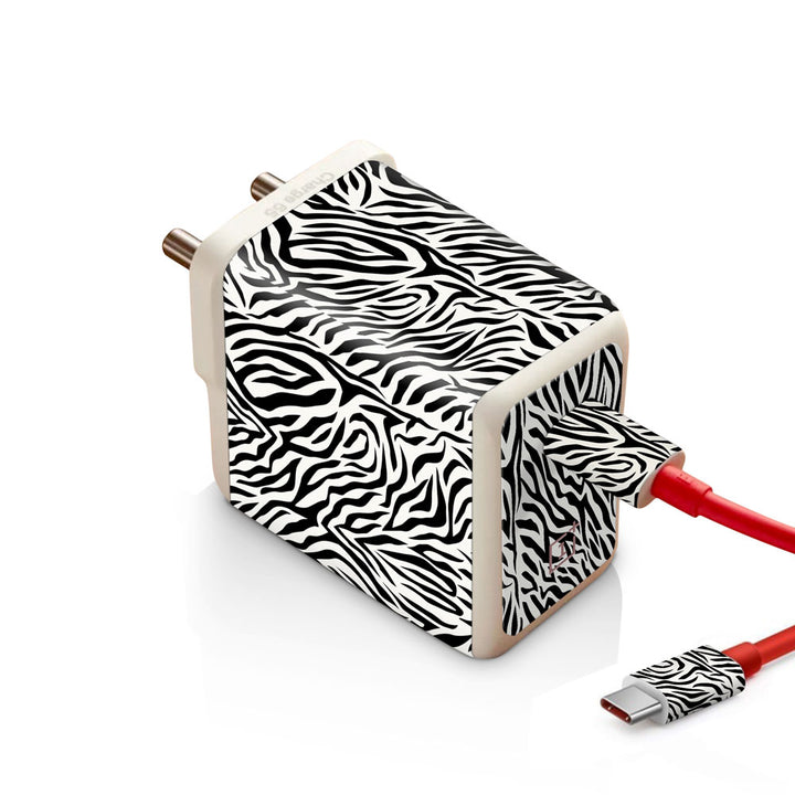 Zebra Pattern 01 - Oneplus Warp 65W Charger skin