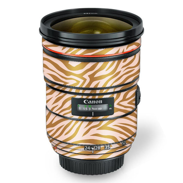 Zebra Pattern 02 - Canon Lens Skin