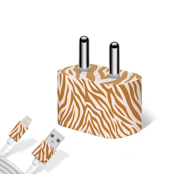 Zebra Pattern 02 - Apple charger 5W Skin