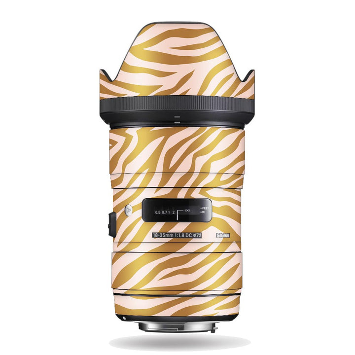 Zebra Pattern 02 - Sigma Lens Skin